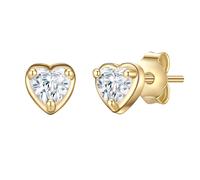 Glanzstücke München Ohrstecker Damen gold, ONE SIZE