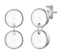 Glanzstücke München Ohrstecker Kreis Sterling Silber in 12,5 mm Damen