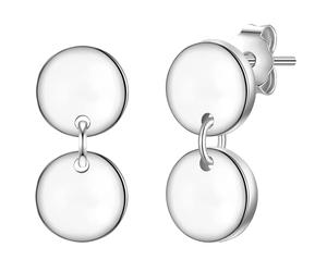 Glanzstücke München Ohrstecker Kreis Sterling Silber in 12,5 mm Damen