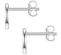 Paar Ohrstecker GLANZSTÜCKE MÜNCHEN "Set: G231", silber, Ohrringe, Damen, 8,8, Silber 925 (Sterlingsilber), mit Mond aus Sterling Silber (18651158-0) silber
