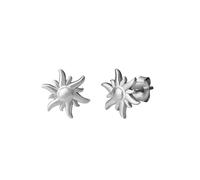 Glanzstücke München Ohrstecker Sonne aus Sterling Silber in silber 9,5 mm Damen