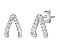 Glanzstücke München Ohrstecker Sterling Silber Zirkonia in 7,9 mm Damen