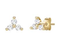 Glanzstücke München - Ohrstecker Sterling Silber Zirkonia in Roségold Ohrringe Damen