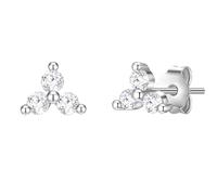 Glanzstücke München Paar Ohrstecker »Set: GSM195« (2-tlg), aus Sterling Silber