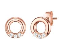 Glanzstücke München Ohrstecker aus Silber Roségold