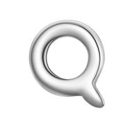 Glanzstücke München Piercing Buchstabe Q aus Sterling Silber in silber 3,9 mm Damen