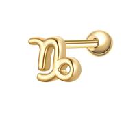 Glanzstücke München Piercing Sterling Silber gelbgold 4,6 mm Damen