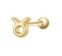 GLANZSTÜCKE MÜNCHEN Damen Ohrringe 925/- Sterling Silber gelbgold