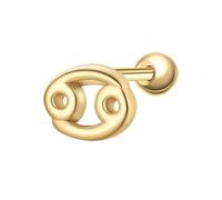 Glanzstücke München Piercing Sterling Silber gelbgold 4,9 mm Damen