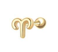GLANZSTÜCKE MÜNCHEN Damen Ohrringe 925/- Sterling Silber gelbgold