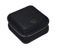 Glanzstücke München Reisetäschchen aus Kunstleder in schwarz 11,5 cm Damen