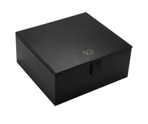 Glanzstücke München Reisetäschchen aus Kunstleder in schwarz 21,0 cm Damen