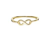 Glanzstücke München - Ring Infinity Sterling Silber in Gelbgold Ringe Damen
