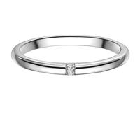 Glanzstücke München - Ring Sterling Silber Zirkonia in Silber Ringe Damen