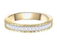 Glanzstücke München - Ring Sterling Silber Zirkonia in Gelbgold Ringe Damen