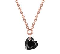 Glanzstücke München Silberhalskette Damen roségold, ONE SIZE