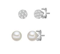 Glanzstücke München Schmuck-Set 925er Silber 3,8/4,2 mm Damen