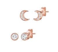 Glanzstücke München Schmuck-Set 925er Silber 4,0/5,2 mm Damen
