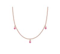 Glanzstücke München Silberhalskette Damen roségold, ONE SIZE