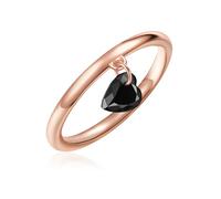 Glanzstücke München Silberring Damen roségold, 48