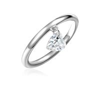 Glanzstücke München Silberring Damen silber, 54