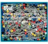 Glaskopf Stecknadeln 20 g Kunststoffdose