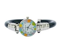 GlassOfVenice Damen-Uhr, Muranoglas, Armreif-Armbanduhr