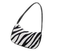 GLEAVI Umhängetasche Zebramuster 1 Stück Polyester Schultertasche Kleine Tasche für Damen Partys und Spaziergänge mit Handyfach