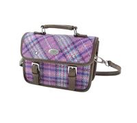 Glen Appin Harris Tweed Bervie Mini-Umhängetasche mit verstellbarem und abnehmbarem Schultergurt, One size