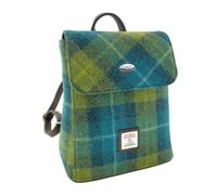 Glen Appin OF SCOTLAND Harris Tweed Bauchrucksack LB1213, Farbe 114 Blau/Grün, S