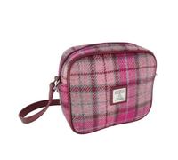 Glen Appin of Scotland Harris Tweed Mini 'Mandel' Tasche LB1210 Farbe 138 Vibrant Pink, Farbe 138 Vibrant Pink, Tragetaschen