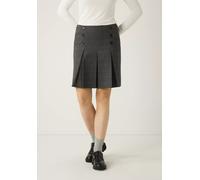 More & More Faltenrock Damen anthrazit, 44