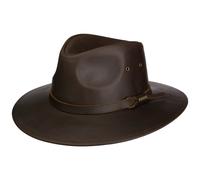 Glencross Western Buffalo Lederhut by Stetson dunkelbraun XL (60-61 cm)