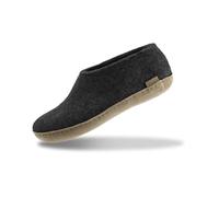 glerups dk A Shoes Unisex-Erwachsene Filz-Hausschuh, Damen,Herren Huettenschuhe,Filz-Schuhe,Filz-Pantoffel,Pantoletten,Puschen Schwarz, 38 EU / 5 UK