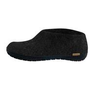 glerups dk Modell AR-02 Unisex-Erwachsene Filz-Hausschuh, Damen,Herren Huettenschuhe, Filz-Pantoffel Slipper Puschen Stiefel,Charcoal,36 EU / 3.5 UK