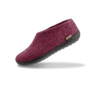 glerups dk Modell AR-02 Unisex - Erwachsene Filz-Hausschuh, Damen,Herren Huettenschuhe, Maenner Frauen maennliche,Cranberry,36 EU / 3.5 UK