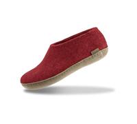 glerups dk A Shoes Unisex - Erwachsene Filz-Hausschuh, Damen,Herren Huettenschuhe,Filz-Schuhe,Filz-Pantoffel,Pantoletten,Puschen Rot, 40 EU / 6.5 UK