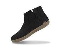 glerups dk G Ankle shoe - Erwachsene Filz-Stiefel, Damen,Herren Huettenschuhe,Filz-Schuhe,Filz-Pantoffel,Pantoletten,Puschen Schwarz, 40 EU / 6.5 UK