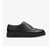 Glickly Brogue 2 Schwarze Lederschuhe EU 38 / UK 5