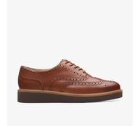 Glickly Brogue Dunkelbraune Leder Schuhe EU 37,5 / UK 4,5