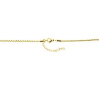 Gliederkette ADELIA´S "Unisex Halskette - Venezianerkette aus Edelstahl" Gr. 55, gold, Halsketten, Damen, 55, Edelstahl, Gliederkette, Ideal als Geschenk - dezent und elegant (22385061-55) gold