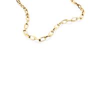 Gliederkette CALVIN KLEIN "HARMONIOUS CONNECTION", gelbgoldfarben, Halsketten, Damen, Edelstahl, L: 40,5 B: 6mm, Gliederkette, B:6mm (75495032-0)