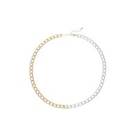 Gliederkette LASCANA Gr. Metall, goldfarben (goldfarben, silberfarben) Damen Halsketten (46640619-0) goldfarben, silberfarben