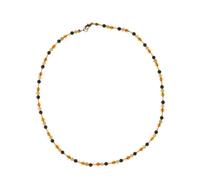 Gliederkette OSTSEE-SCHMUCK "Ostsee-Schmuck Kette Kugel 4 mm Kette Kugel 4 mm" Gr. 45, braun, Halsketten, Damen, 45cm, Bernstein, L: 42, Gliederkette (26997316-45) braun