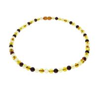 Gliederkette OSTSEE-SCHMUCK "Ostsee-Schmuck Kette Kugel 6 mm Kette Kugel 6 mm" Gr. 45, braun, Halsketten, Damen, 45cm, Bernstein, L: 42, Gliederkette (68476208-45) braun