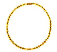 Gliederkette OSTSEE-SCHMUCK "Ostsee-Schmuck Kette Kugel 8 mm Kette Kugel 8 mm" Gr. 50, braun, Halsketten, Damen, 50cm, Bernstein, L: 42, Gliederkette (73823346-50) braun