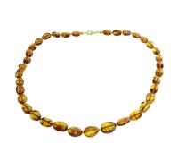 Gliederkette OSTSEE-SCHMUCK "Ostsee-Schmuck Kette Tocessa Kette Tocessa" Gr. 42, braun, Halsketten, Damen, 42cm, Bernstein, L: 42, Gliederkette (77921458-42) braun