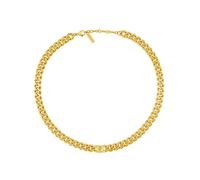 Gliederkette POLICE "Interstellar", gelbgoldfarben, Halsketten, Herren, Edelstahl, L: 55 B: 11mm, Gliederkette, B:11mm (24673004-0) gelbgoldfarben