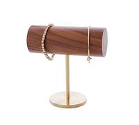 GLigeT Schmuckhalter Armbandhalter aus Holz, Schmuckständer, T-Bar-Ausstellungsständer, Armreif-Organizer-Halter for Heim- und Geschäftsorganisation Jewelry Ständer(Color:A)