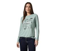 Cecil Damen Shirt mit Artwork in Grün, Gr: XXL